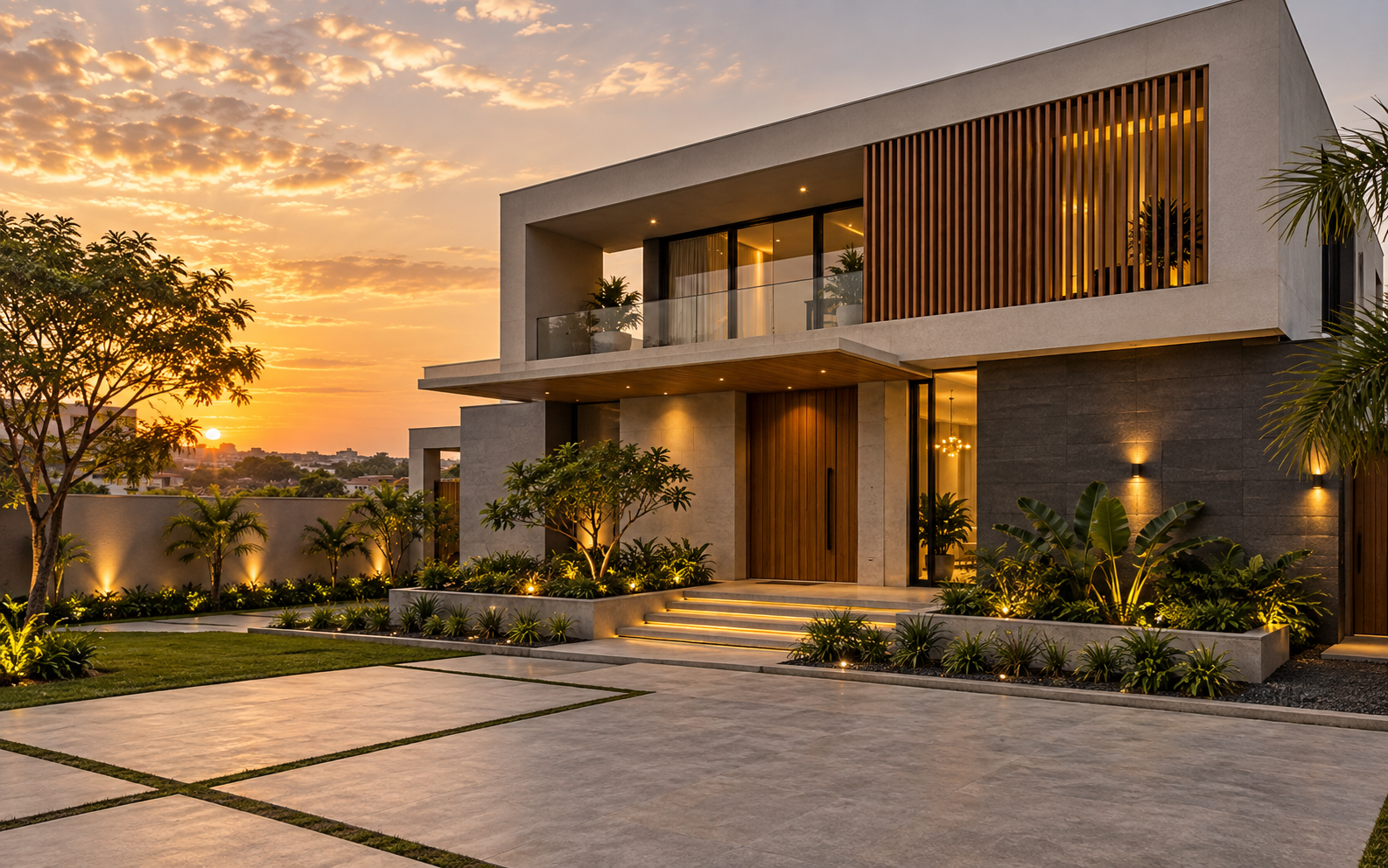 Contemporary family home